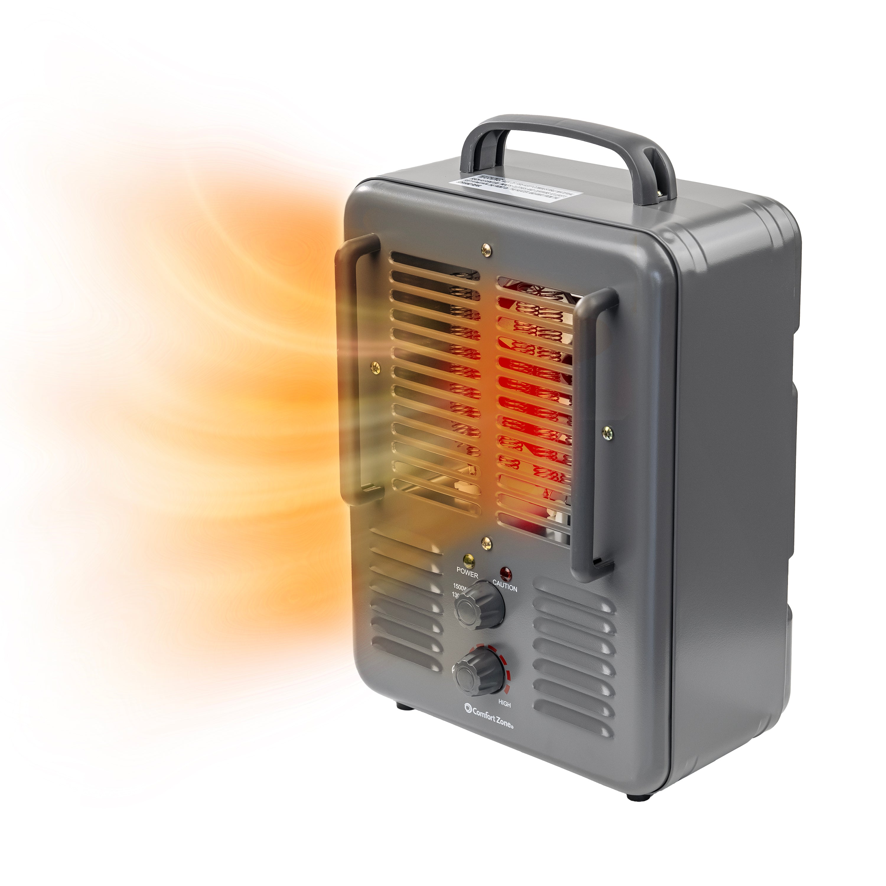 Comfort Zone manufacturer image of the gray SKU 125048 / CZ798GR3 milkhouse heater