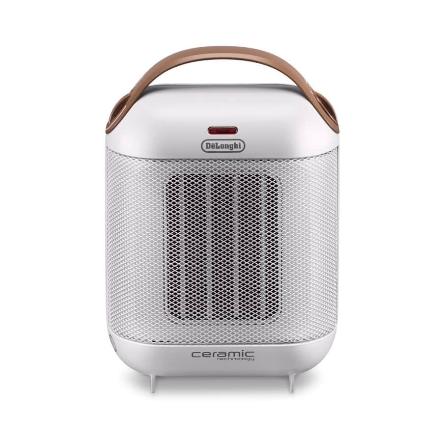 De’Longhi Capsule Ceramic Heater HFX30C15.W in White, manufacturer reference image