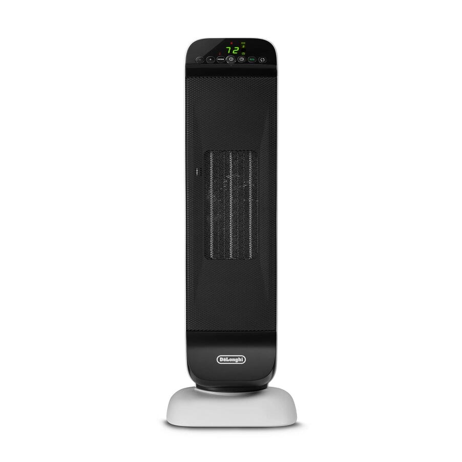 De’Longhi Ceramic Digital Tower Heater, Black; manufacturer reference image for model HFXR28S15W
