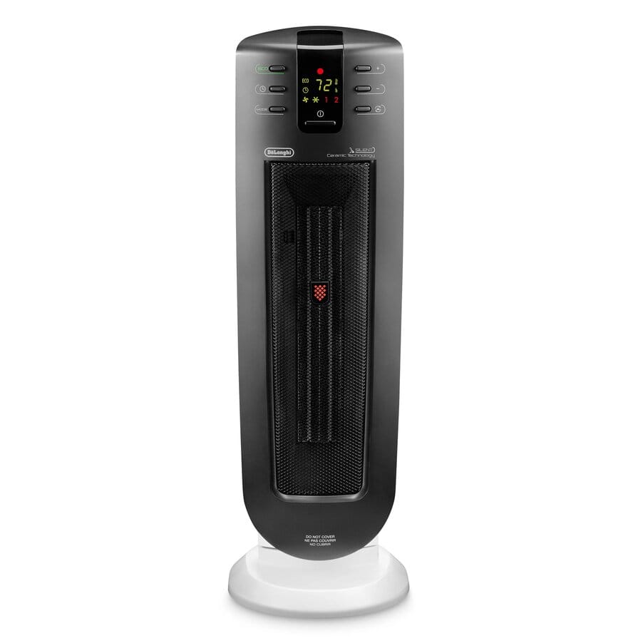 De’Longhi Quiet System Tower Ceramic Heater, Grey; manufacturer reference image for model TCH7915ER