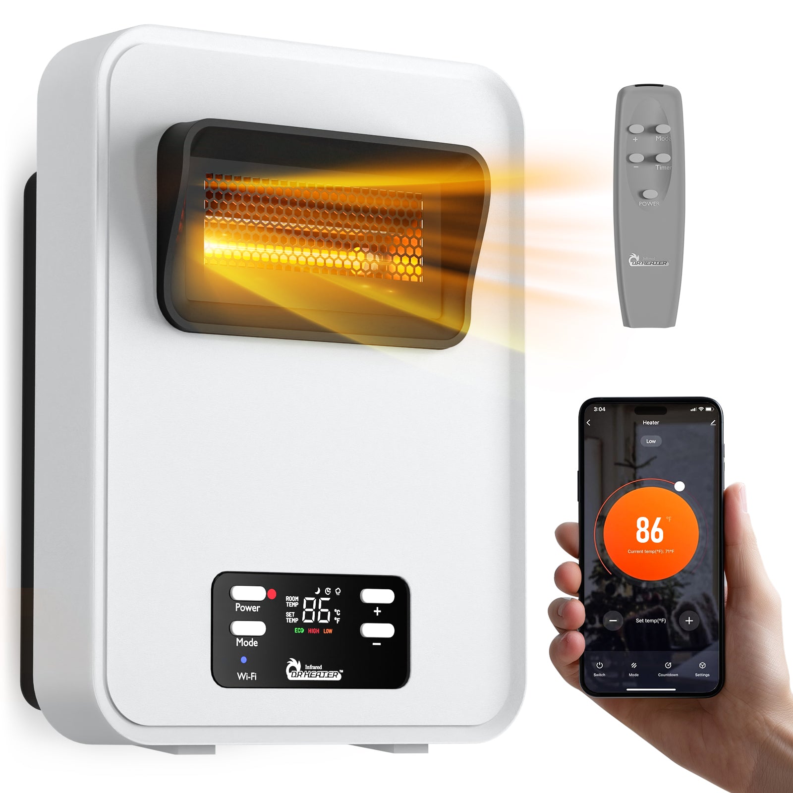 Dr. Infrared Heater official U.S. gallery reference for DR-908W