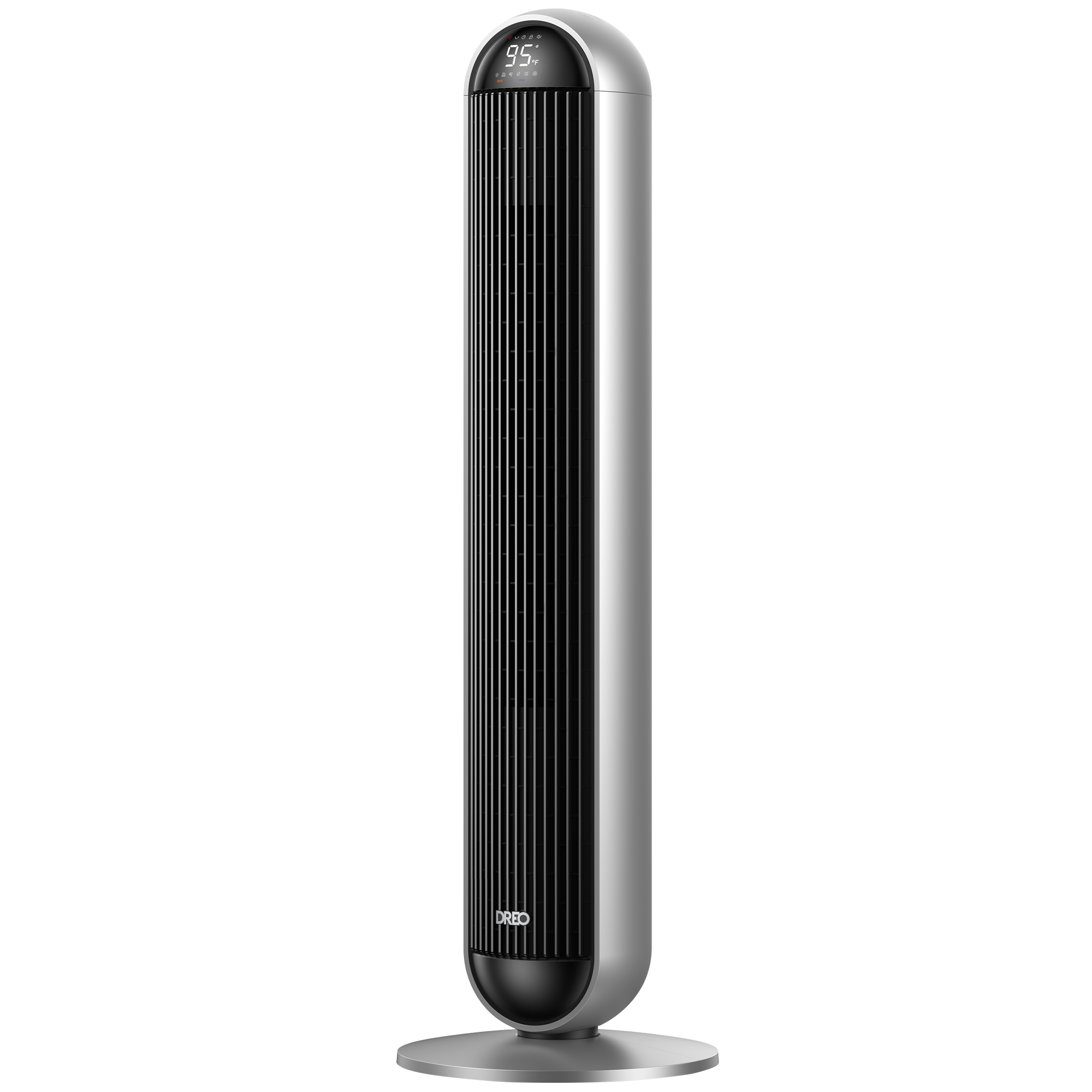 DREO MC706 2-in-1 Tower Fan & Heater in Silver