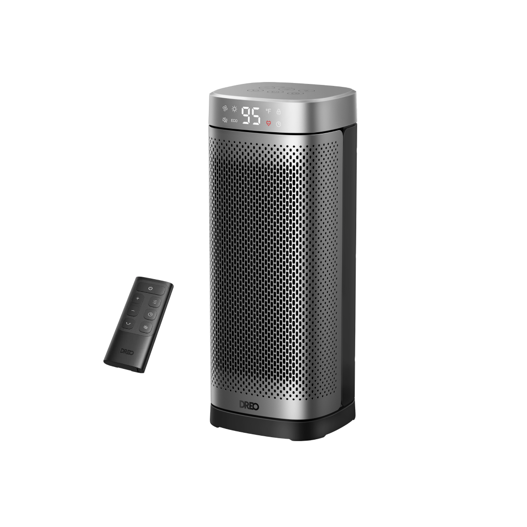 Silver DREO Heater Solaris Slim H2