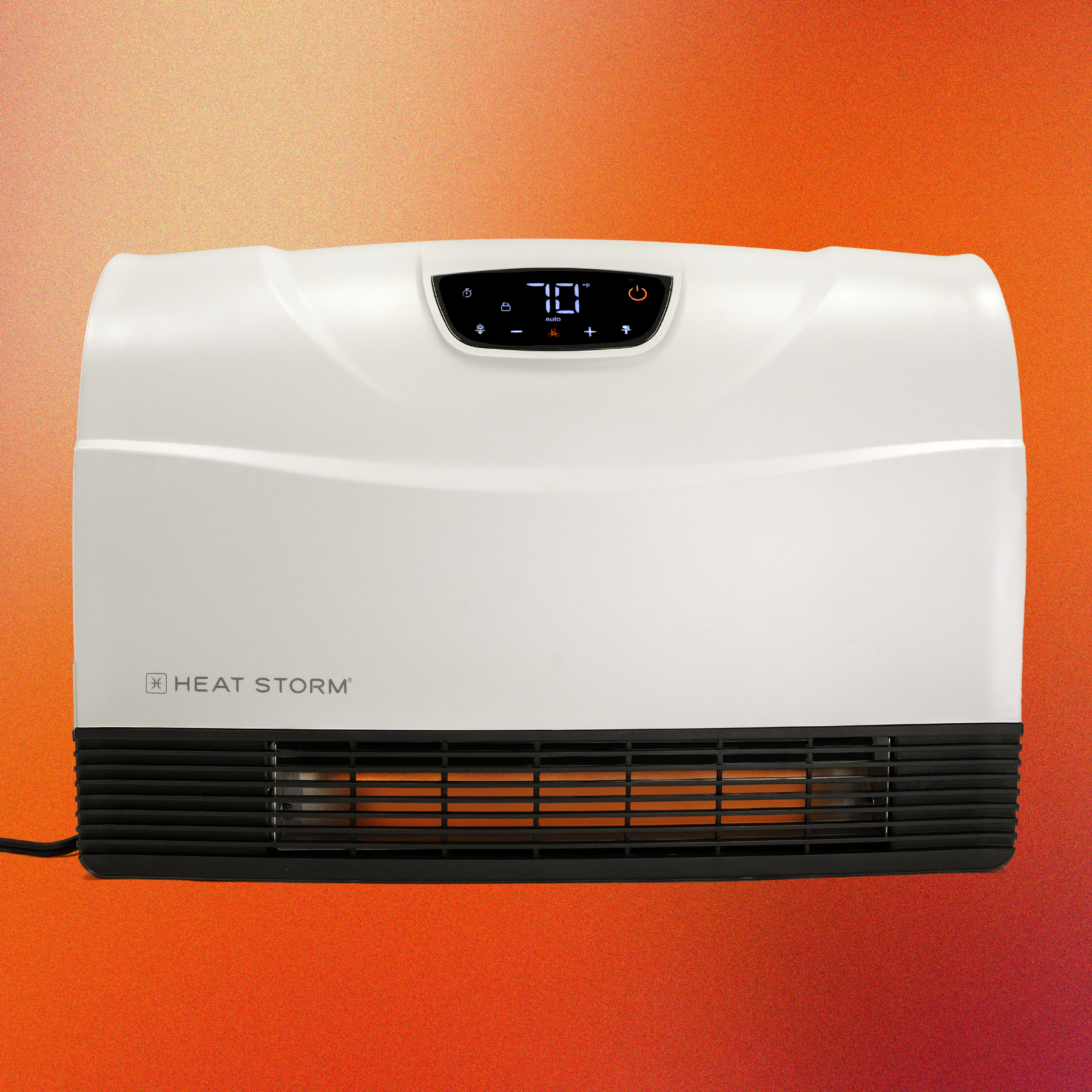 Heat Storm Phoenix Wi-Fi infrared wall heater, manufacturer White-family view