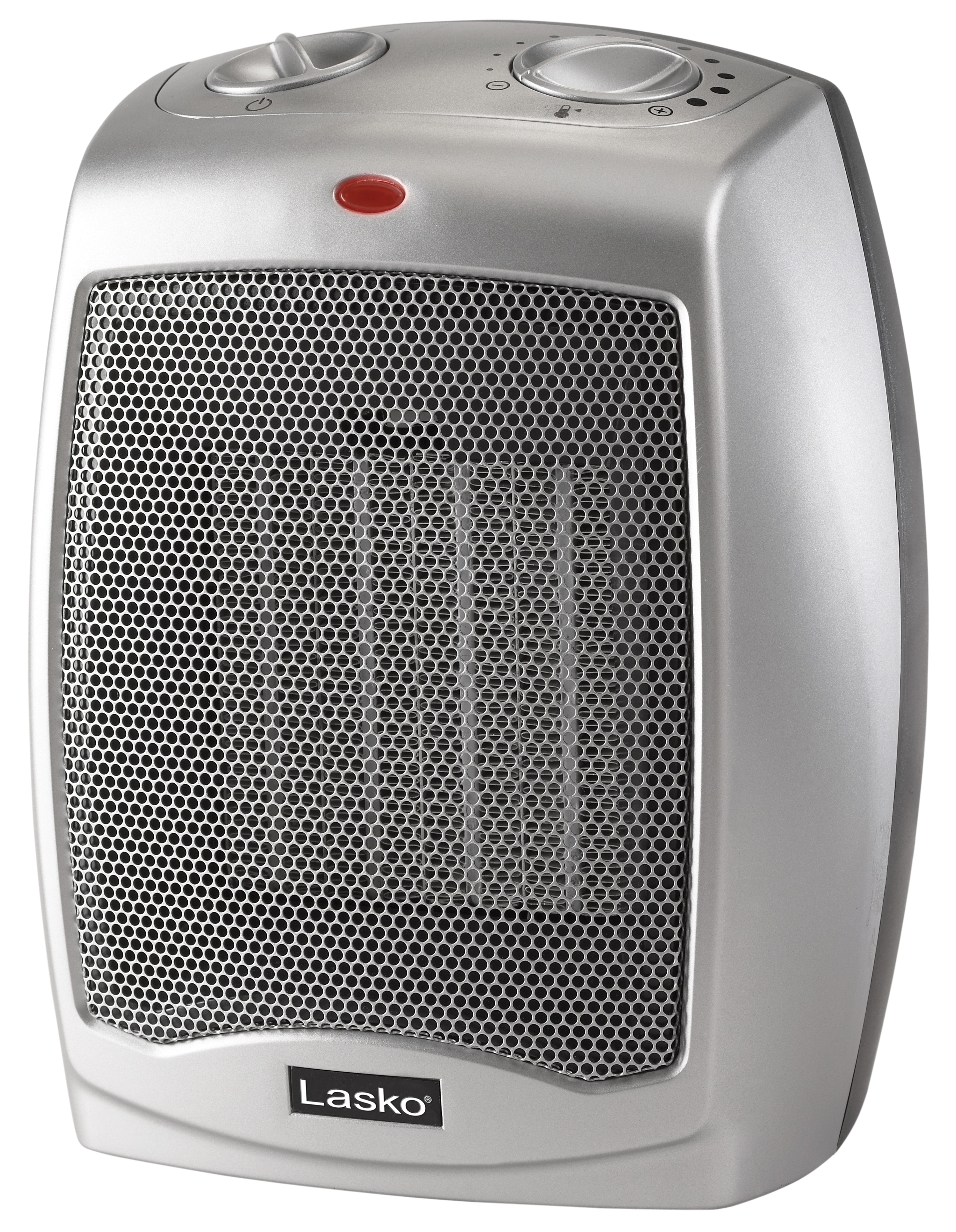 Silver Lasko 754200 tabletop ceramic heater; official variant image, photograph or rendering not identified