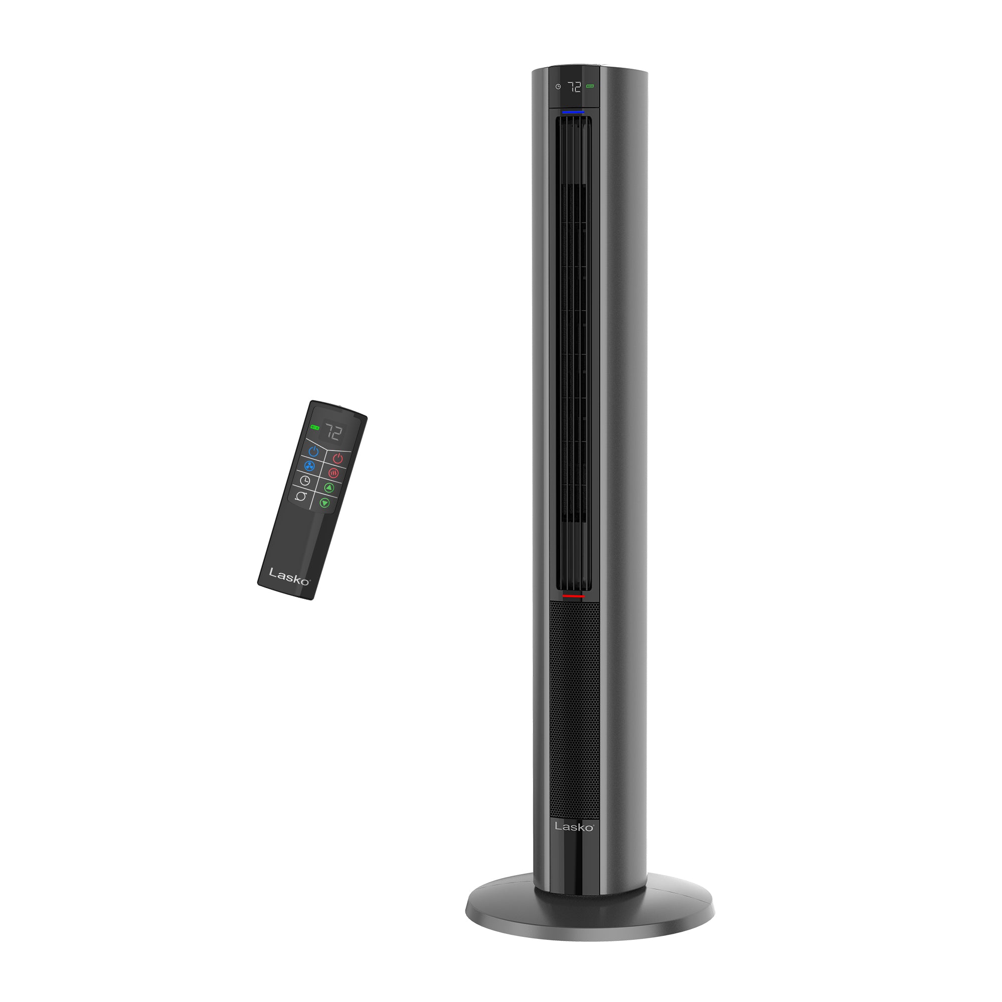 Lasko DUO Comfort FH515 Gray 42-inch tower fan and ceramic heater