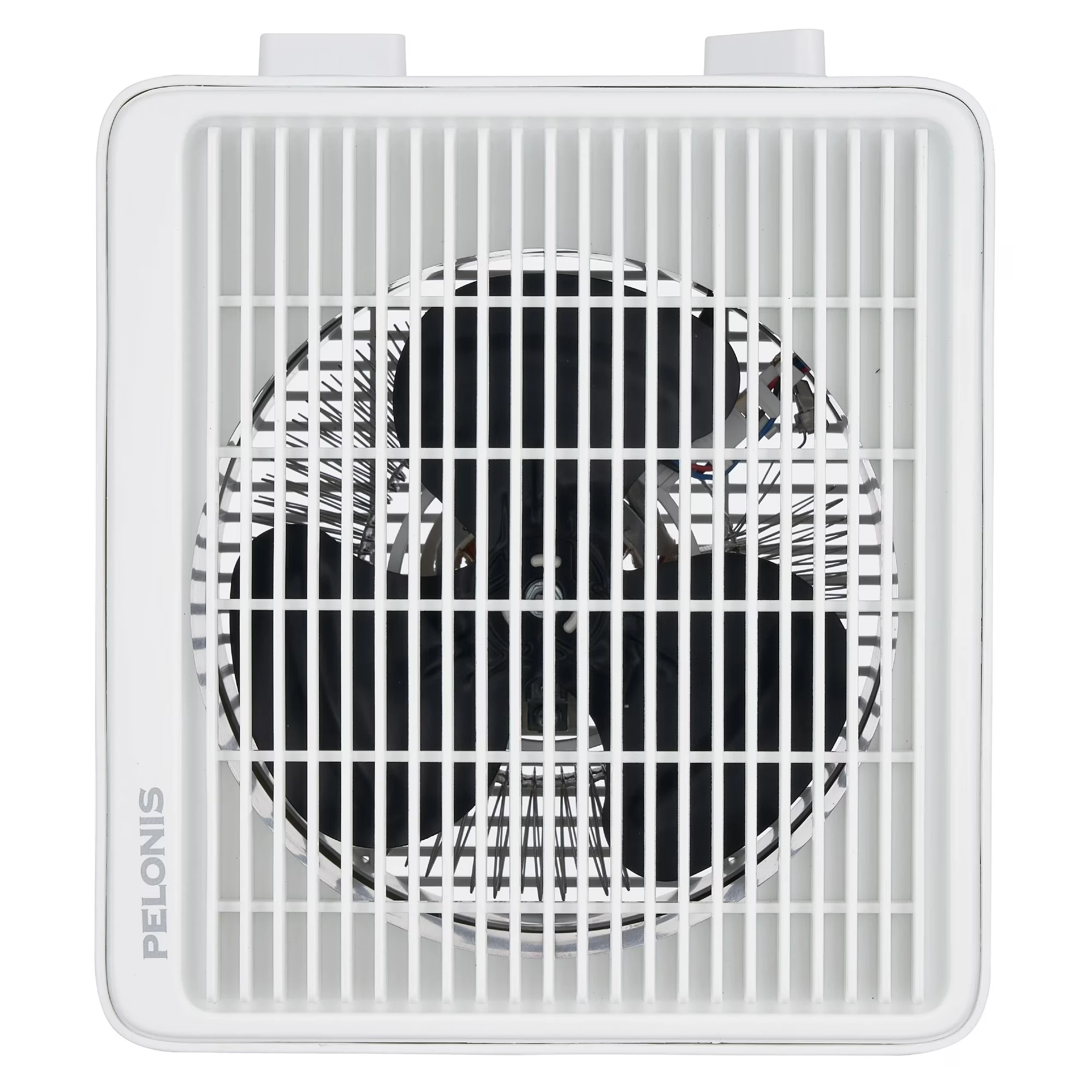 White Pelonis PSHF10M1AWWV fan heater, official white-variant gallery image